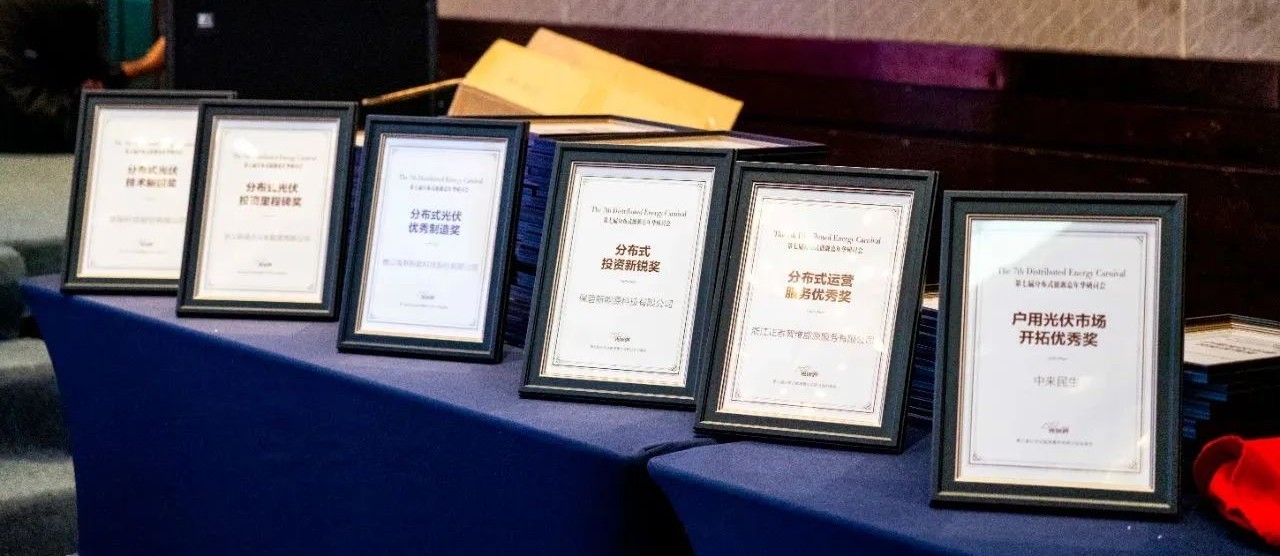 勇于创新 快速布局 | 中来民生荣获户用光伏市场开拓优秀奖